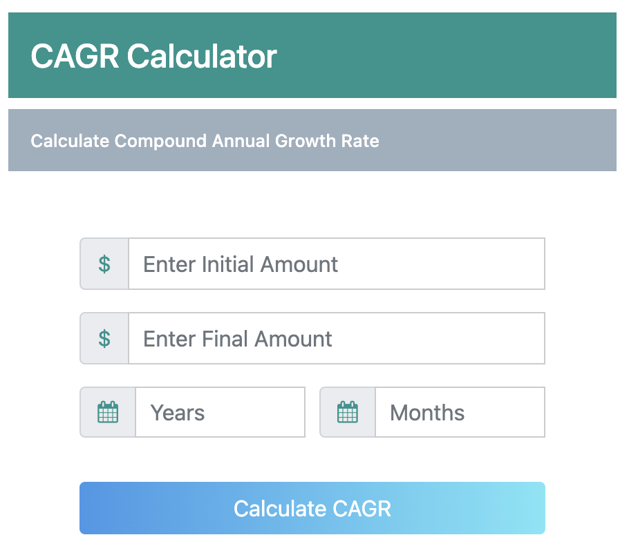 How To Calculate S&P 500 CAGR?